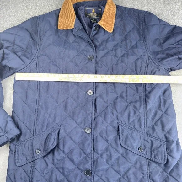 Vtg LAUREN Ralph Lauren Jacket Mens Large  Quilted Corduroy Trim Chore Barn Coat - Picture 6 of 10